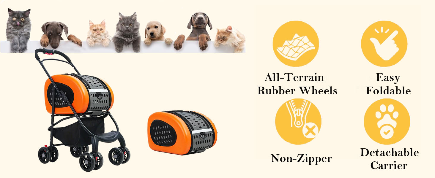 Bullet Pet Stroller
