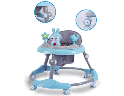 Baby Activity Walker With Music, Silent Wheels 508
