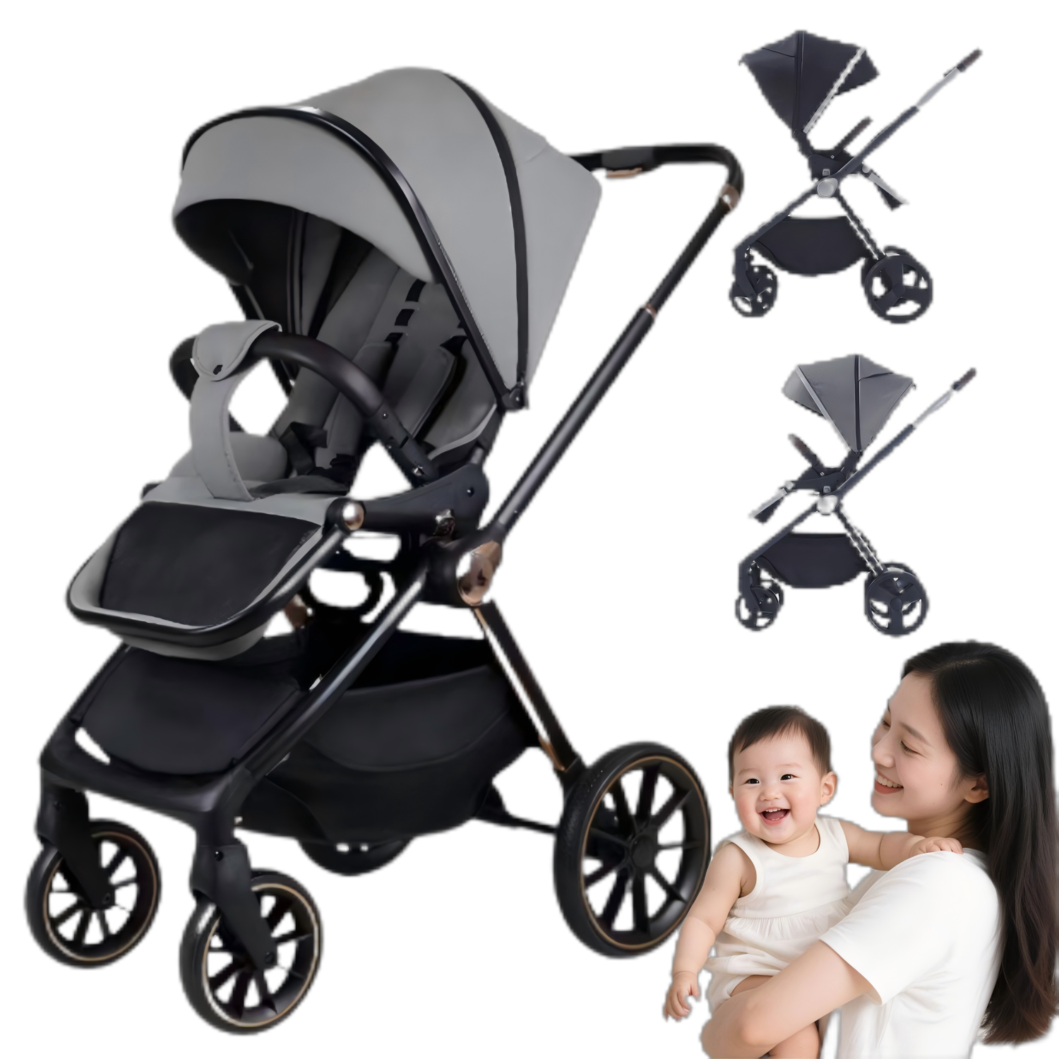 Plated Luxury Stroller